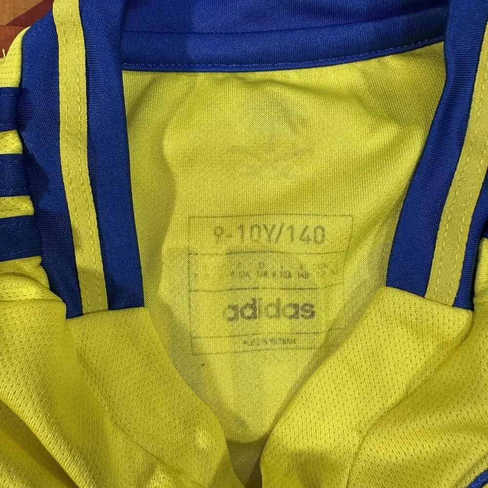 Adidas Jersey Youth Size 9-10Y Yellow Ronaldo #7 Al-Nassr FC 24/25 Home Soccer